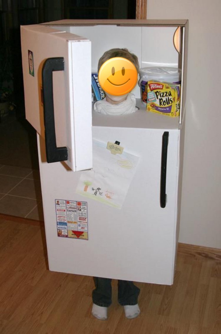 Костюм холодильника на новый год
