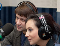Виктор Логинов и Екатерина Стриженова в гостях у «Хит FM-Урал»!