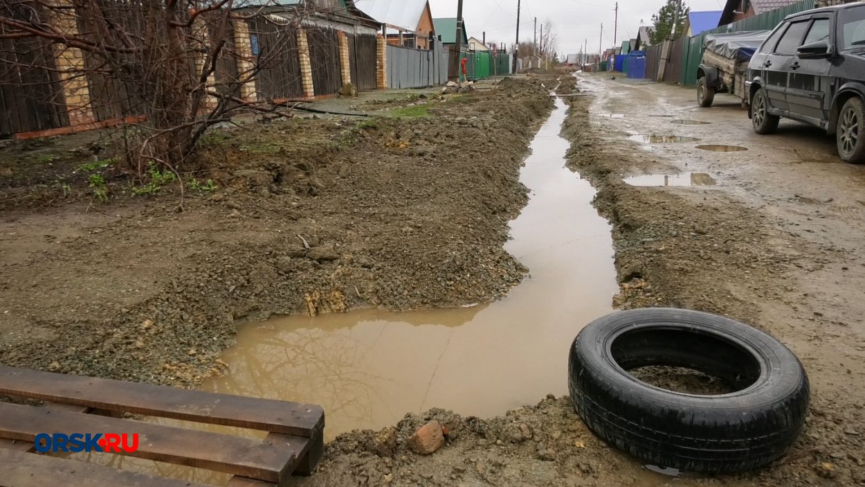 Орский поселок Казачий спасают от подтопления