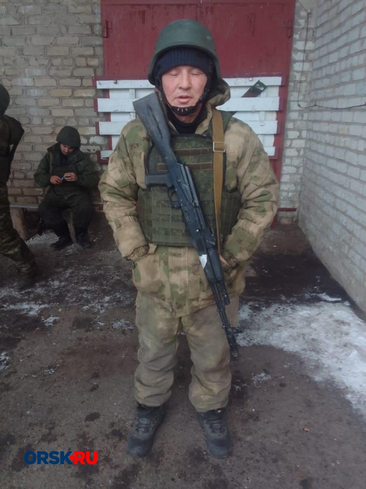 Аблькасн Туремуратов прибыл в зону СВО. Фото предоставлено А. Туремуратовым