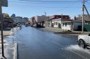 Последствия прорыва колодца на улице Гомельской в Орске. Фото: ORSK.RU
