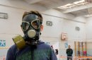 Школьники и студенты соревновались в скорости и слаженности действий при чрезвычайных ситуациях. Фото: ORSK.RU