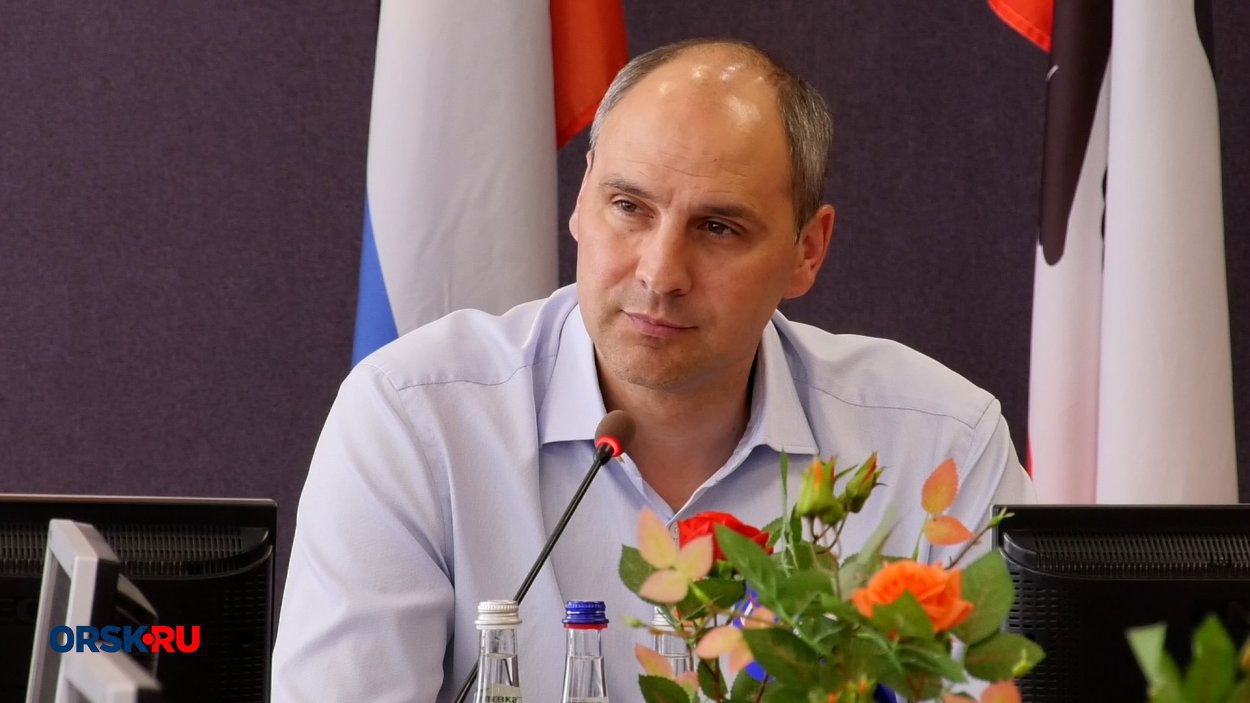 Денис Паслер на рабочей встрече в администрации г.Орска, фото: ORSK.RU