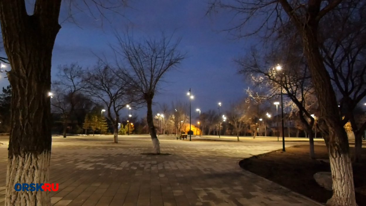 Центральный парк культуры и отдыха после первого этапа реконструкции. Фото:ORSK.RU