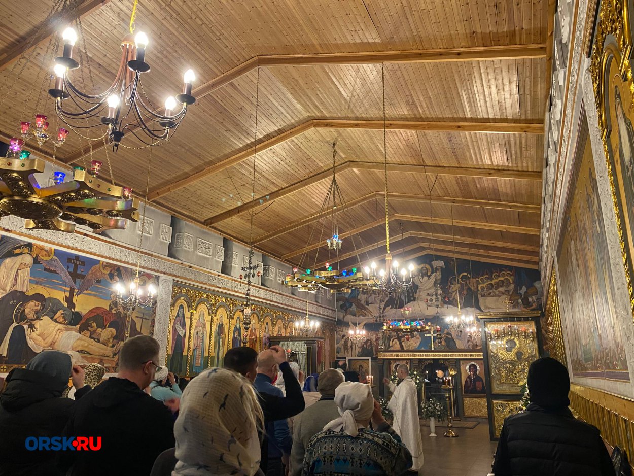 В Орске отметили Крещение Господне. Фото: ORSK.RU