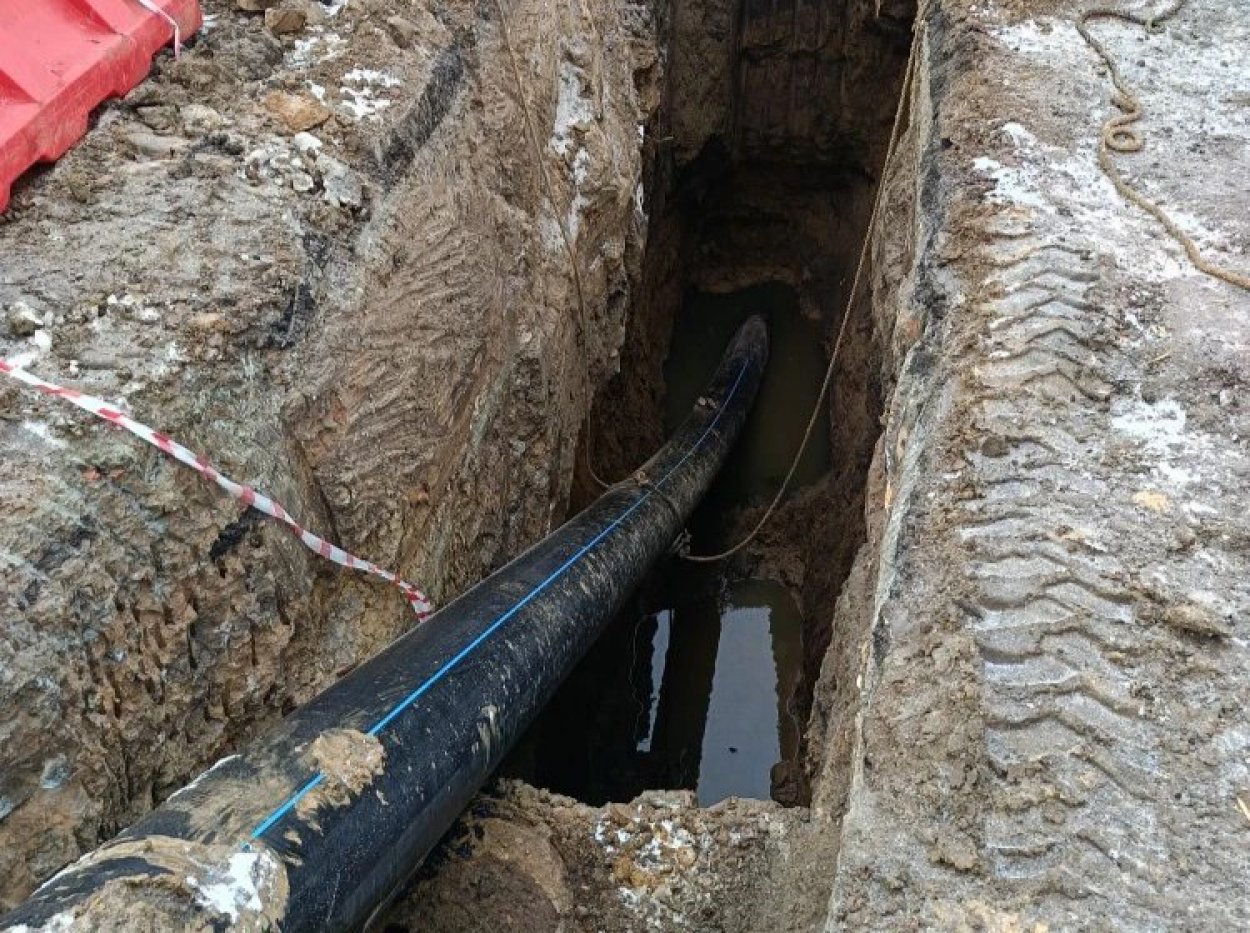 В Орске завершен I этап реконструкции участка Старого Южного коллектора