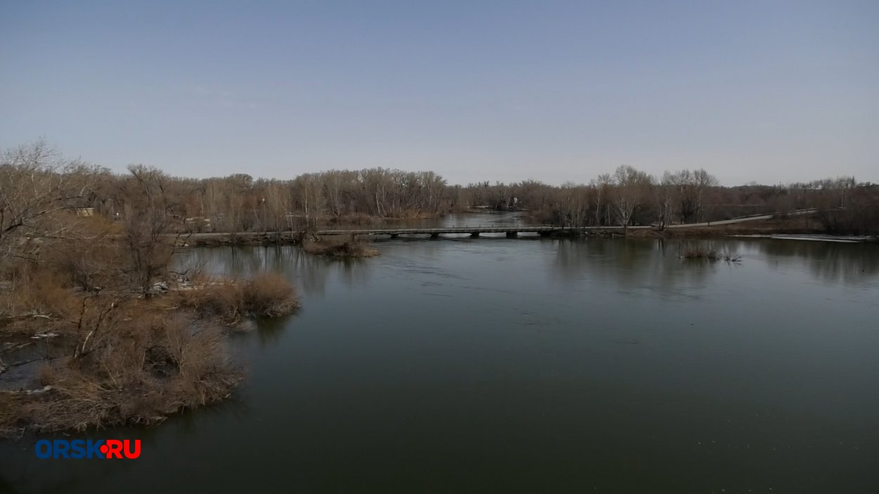 Актуальная информация об уровне Урала в Орске на 30 марта Актуальная информация об уровне Урала в Орске на 30 марта