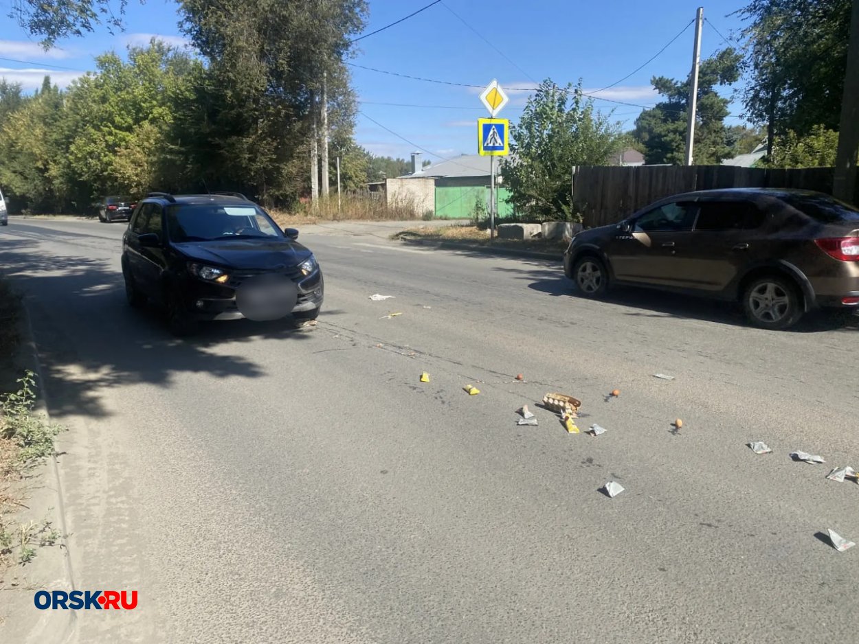 На улице Станиславского в Орске сбили 12- летнюю девочку 